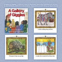 A Gallery of Giggles, Illustrated by Mary Liz Tippin-Moody © 2017