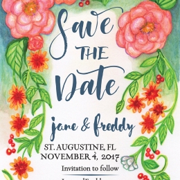 Jane & Freddy's Save the Date