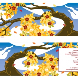 Amy and Jason's Wedding Invitation, © 2010