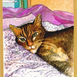 Goodbye, Squeaky  © 2015 Mary Liz Tippin-Moody